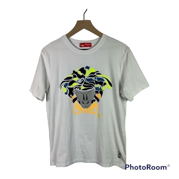Monkey Money White Medusa T Shirt Size M - Picture 1 of 7